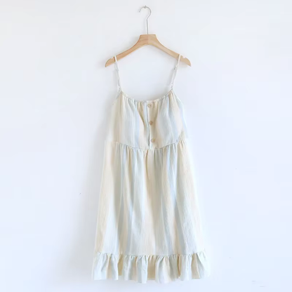 The Bloom Nightgown - 100% Muslin Cotton