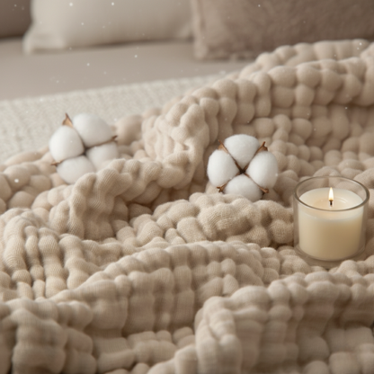 The New Winter Muslin Blanket - 100% Muslin Cotton (B1G1)