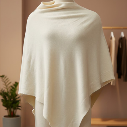 The Knitted Fleece Shawl