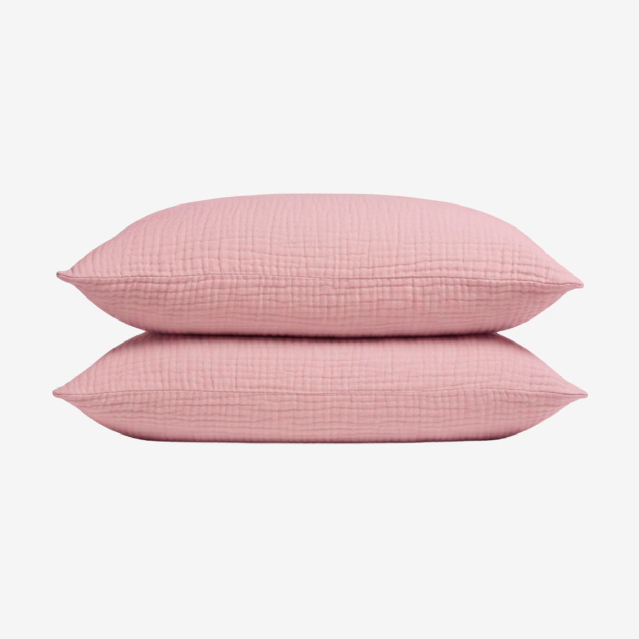 Muslin Pillowcase Set (2 Pieces) – 100% Muslin Cotton