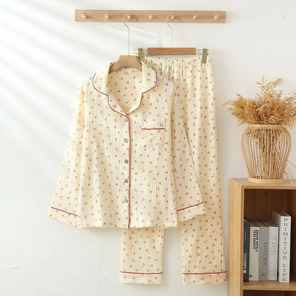 Flora - 100% Muslin Cotton Pajama