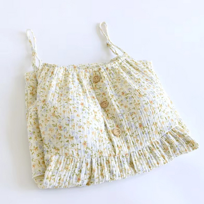 The Bloom Nightgown - 100% Muslin Cotton