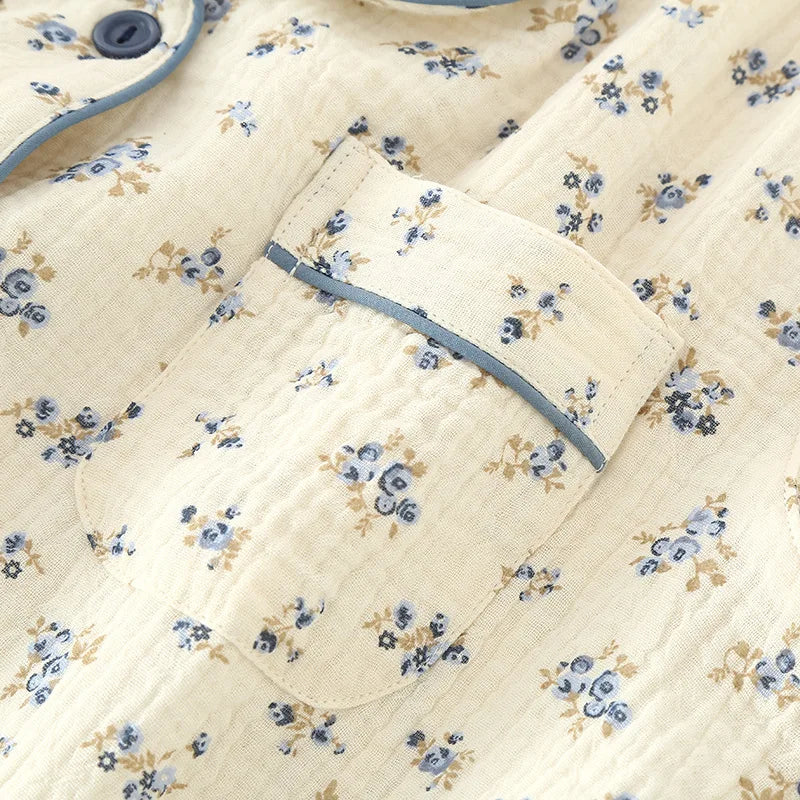 Flora - 100% Muslin Cotton Pajama