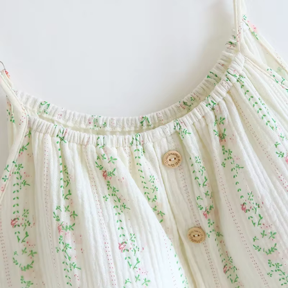 The Bloom Nightgown - 100% Muslin Cotton